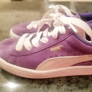 PUMA suede sneakers